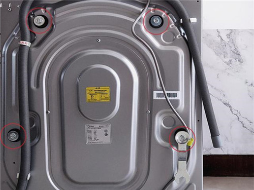 美菱洗衣机排水管位置图片
