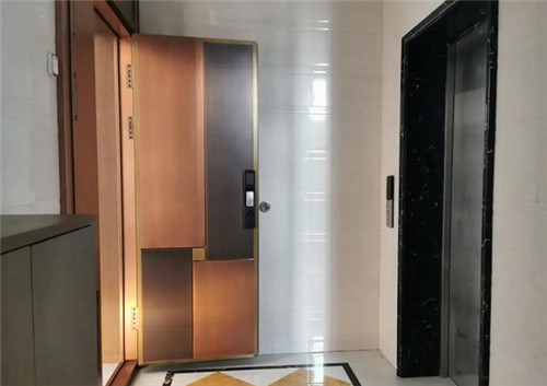 电梯平层入户实例图片